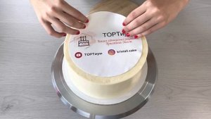 ДЕКОР ТОРТА?, простой в исполнении, от которого ВСЕ будут В ВОСТОРГЕ! Как приклеить САХАРНУЮ БУМАГУ