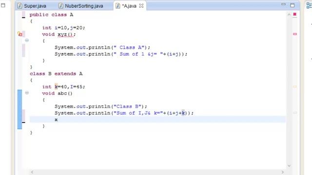 Java Programming Tutorial-30- Multilevel Inheritance Program смотреть онлайн