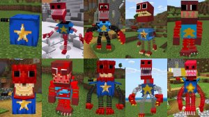 Мод на ВСЕХ БОКСИ БУ в МАЙНКРАФТ ! MOD BOXY BOO PROJECT PLAYTIME in MINECRAFT
