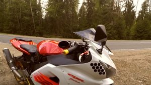 хонда 929 ОБЗОР на мото FIRBLADE 929 с пластиком от ZX636 и хвост от ДЖИКСЕРА
