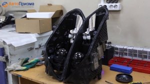 Volkswagen Tiguan    Замена ксеноновых линз Hella 4R Intemo