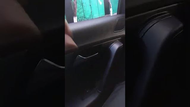 Блокировка задних дверей