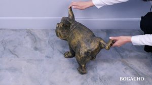 77015 Садово-парковая скульптура Клайд (распаковка)