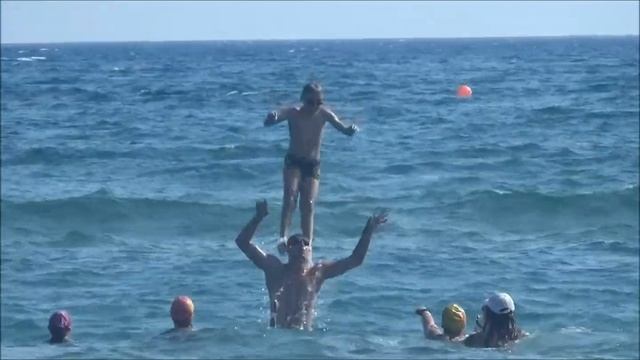 Кипр 2017. Прыжки в море смотреть онлайн