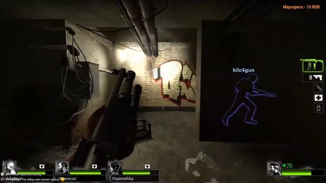 Left 4 Dead 2 Tank Run Играю с подписчиками смотреть онлайн