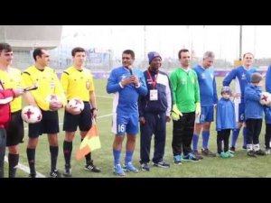 CISM2017 - 25 февраля. Товарищеский матч по футболу