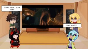 Gate react to War Thunder "The Battle is on" | Gacha reacts