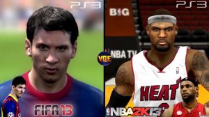 LeBRON JAMES vs LIONEL MESSI [NBA2K vs FIFA]