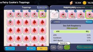 Sea Salt Toppings: Upgrade & Equip - Cookie Run Kingdom