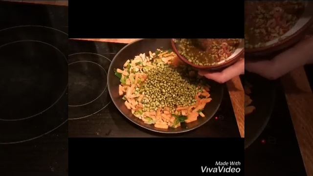 Постный плов из маша. Такой точно не готовили.