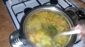 КУРИНЫЙ СУП С РИСОМ.!