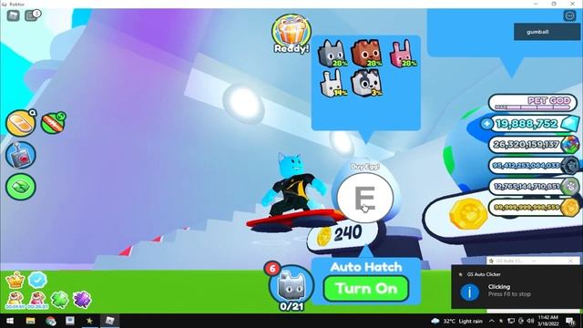 Cara Cepat Naikin Level Mastery - Egg, Golden Egg, dan Boost - Pet Simulator X смотреть онлайн