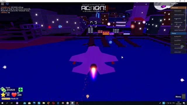 купил истребитель за 4.000.000$ в Mad City | Roblox смотреть онлайн