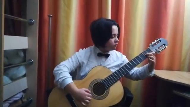 Моренова Юля соло гитара