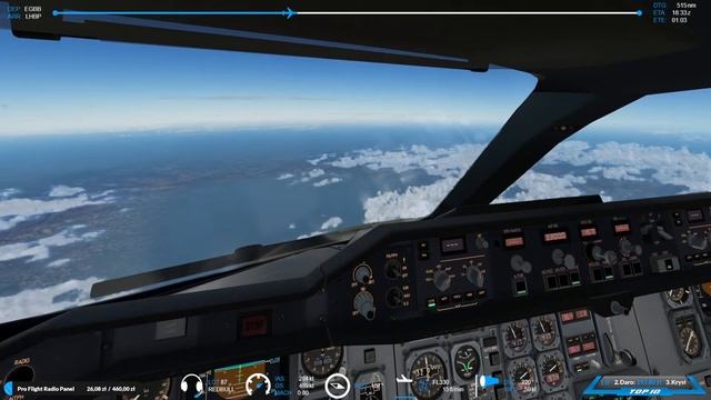 ✈ X- Plane 11 - AIRBUS A300 -- Birmingham (EGBB) - Budapest (LHBP) -- IVAO смотреть онлайн