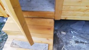 Бытовка дачная 6х3 с односкатной крышей  12 мая 2019 г.