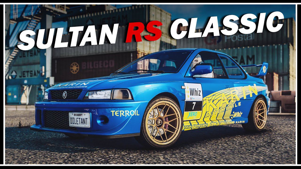 Karin Sultan RS Classic — Обзор нового спорткара из обновления «GTA Online: Los Santos Tuners»