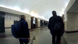 Станции метро "Трубная" и "Цветной бульвар" // 22.09.2017