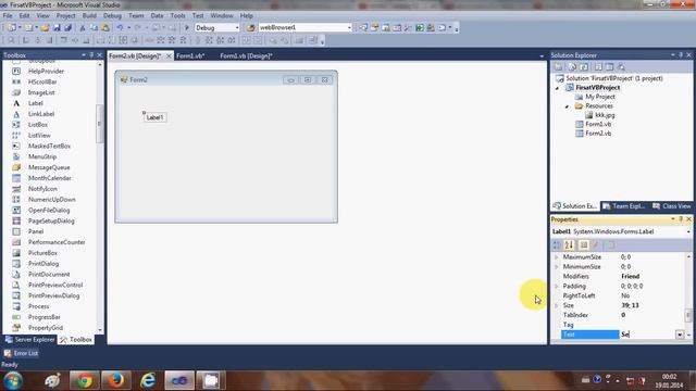 Visual Basic .NET Tutorial 10 - How To Open A Second Form using First Form in VB.NET