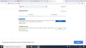 Как включить или отключить всплывающие подсказки при наведени на вкладку