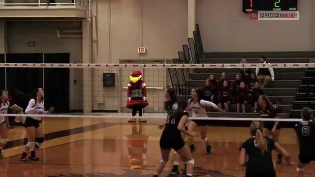 South Carolina Volleyball Sweeps Miss State смотреть онлайн