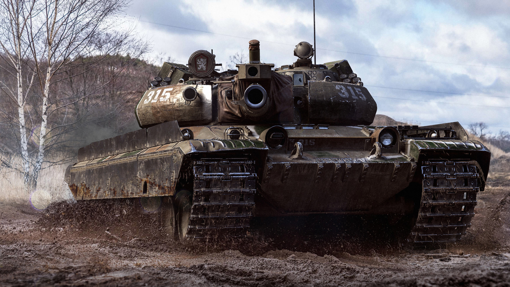 Vz 55 танк