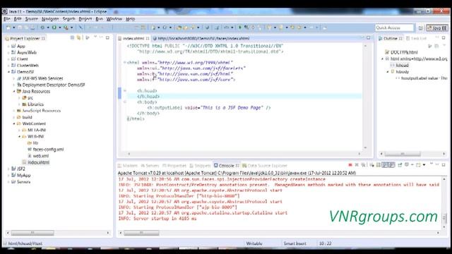 JSF (JavaServer Faces) Tutorial For Beginners смотреть онлайн