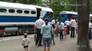 ДЕТСКАЯ ЖЕЛЕЗНАЯ ДОРОГА в Харькове ДЖД