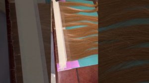 Лентирование волос видео урок. 1