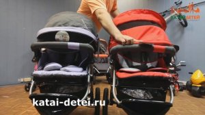 Сравнение колясок Capella S 901 WF Сибирь и Jetem Prism