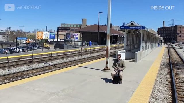 УДИВИТЕЛЬНО, НО ВЫ МОЖЕТЕ ЕЗДИТЬ НА ЭТОМ ЧЕМОДАНЕ. MODOBAG