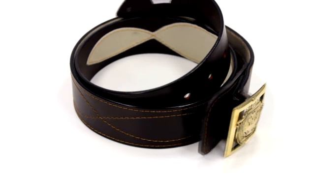 Ремень с символикой ФСБ. Обзор товара