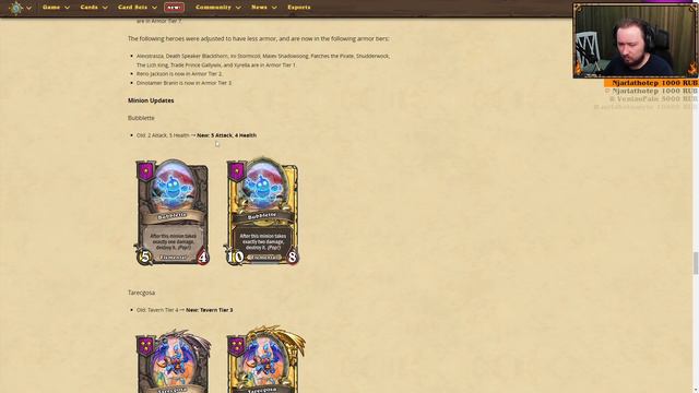 Hearthstone Обзор Патча 23.4.3 на БГ смотреть онлайн
