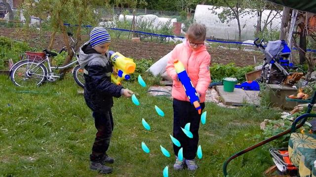 Пол это Лава - Веселые игры на даче с Темой