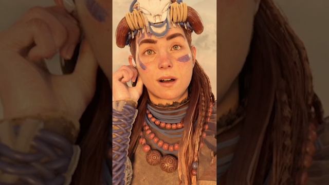 Aloy from Horizon Forbidden West photo shoot! #horizon #forbiddenwest #sony #ps5 #gaming #comedy