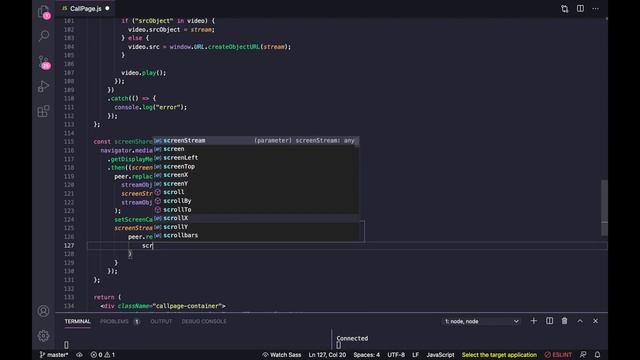 Google Meet Clone - Part 3: REACT FUNCTIONALITY смотреть онлайн