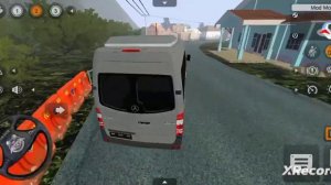 mercedes benz sprinter Mod For Bus Simulator Indonesia #mercedes #bussid
