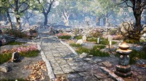 PBR Graveyard / Graveyard and Nature Set