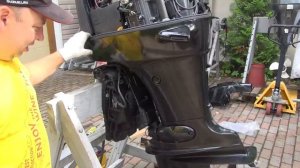 ОБЗОР SUZUKI DF115 2004 ГОДА С ЯПОНИИ_ГИДРОПОДЪЁМ ХОРОШ, КОМПРЕССОМЕТР ПЛОХ.mp4