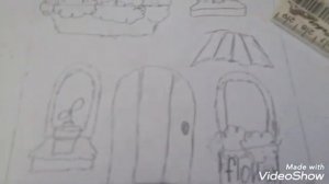 Как нарисовать волшебный домик ???