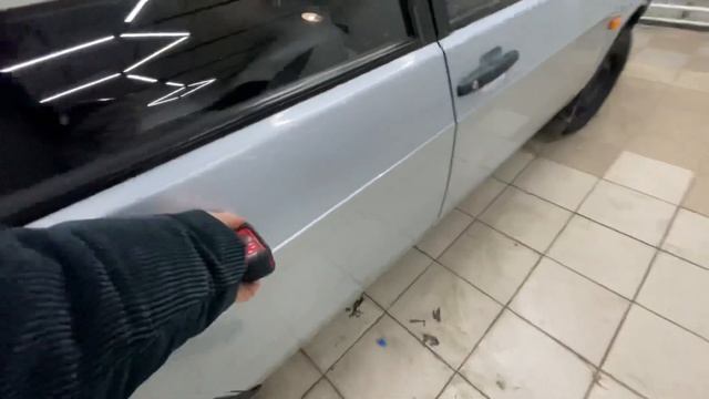 Ваз 21099 серебристо голубая, вся в родной краске смотреть онлайн