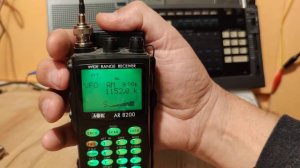 Широкополосный сканирующий приемник AOR AR 8200. Слушаем средние волны