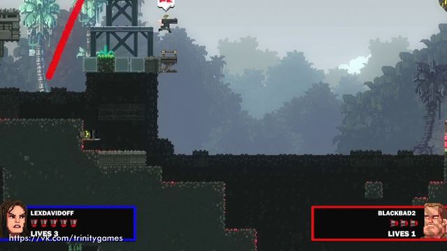 ? Broforce (PS4) — Обзор игры в прямом эфире. И немного о попрошайках на YouTube ᴴᴰ 1080p