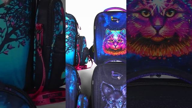 Обзор ранцев GROOC 7mini серии для девочек смотреть онлайн