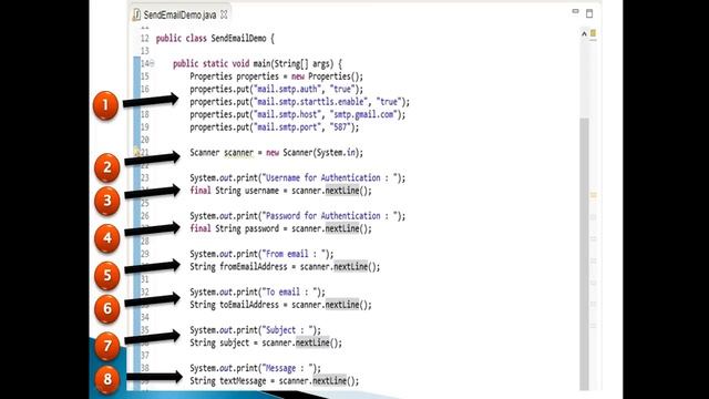 How to send an email through a Java application using Java Mail API ?. смотреть онлайн
