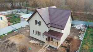 Каркасный дом Рубин 8,5x8,5 от Компании Технология