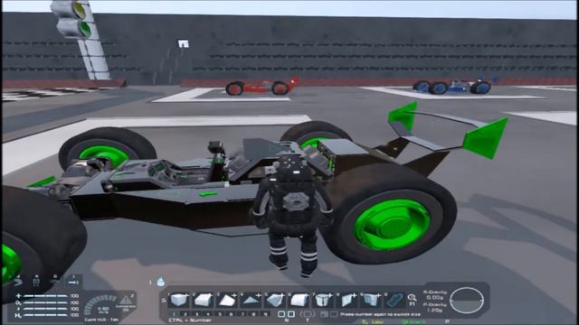 Formula1 Inspired Space Engineers Race Track смотреть онлайн