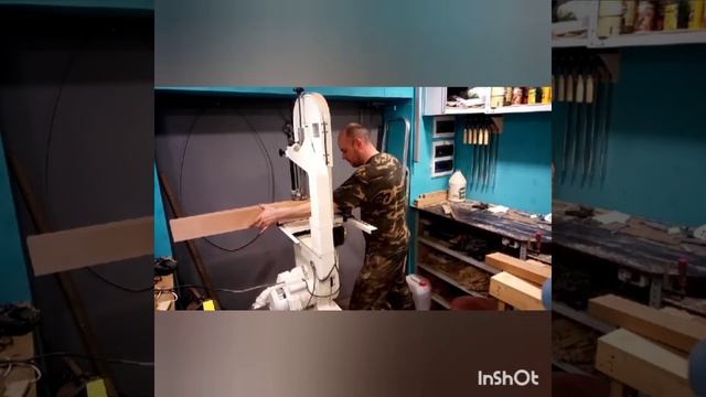 Ленточная пила для столярной мастерской