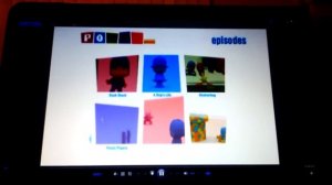 Pocoyo-Pocoyo's World Menu Walkthrough