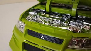 Mitsubishi Lancer Evo VII Brian's, Fast & Furious 2, Jada Toys 1/24